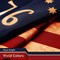 G128 Combo Pack: American USA Tea-Stained Flag 3x5 Ft & Bennington 76 Tea-Stained Flag 3x5 Ft | Both LiteWeave Pro Series Printed 300D Polyester, Brass Grommets
